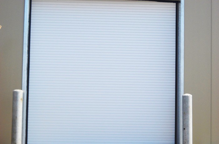 Steel rolling door