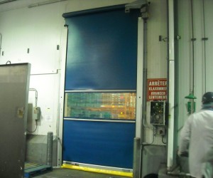 Porte rapide de réfrigérateur